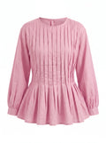 Iris Blouse in Pink