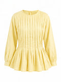 Iris Blouse in Yellow