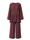 Calypso Set in Burgundy