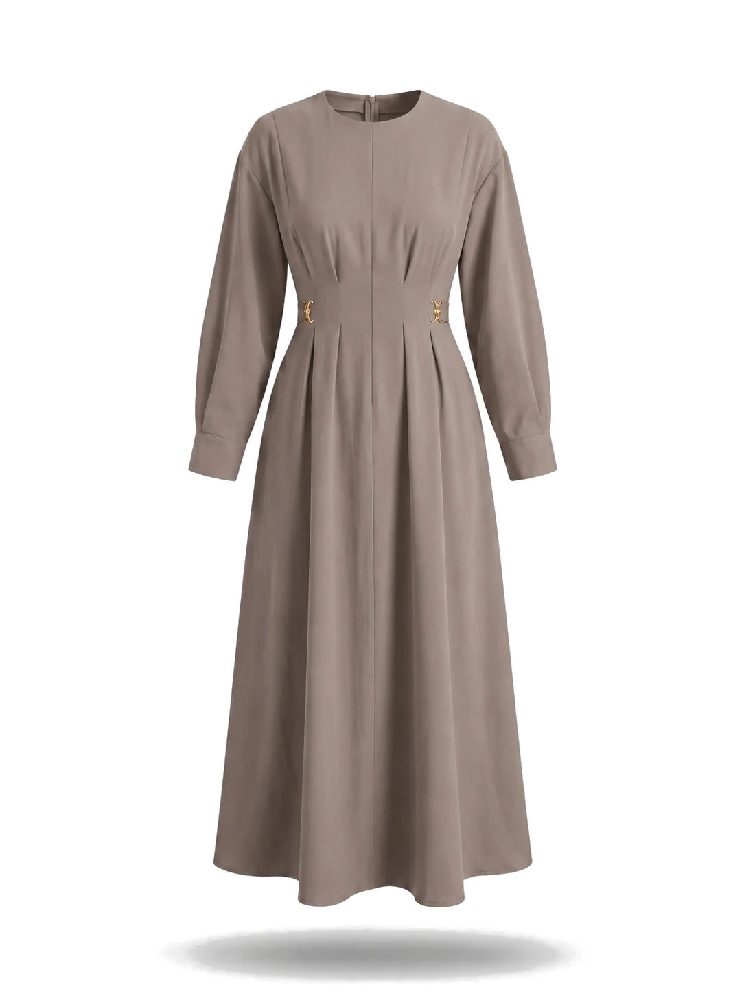 Cassia Dress in Beige