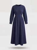 Cassia Dress in Navy