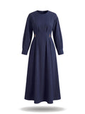 Cassia Dress in Navy
