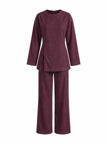 Isis Set in Burgundy